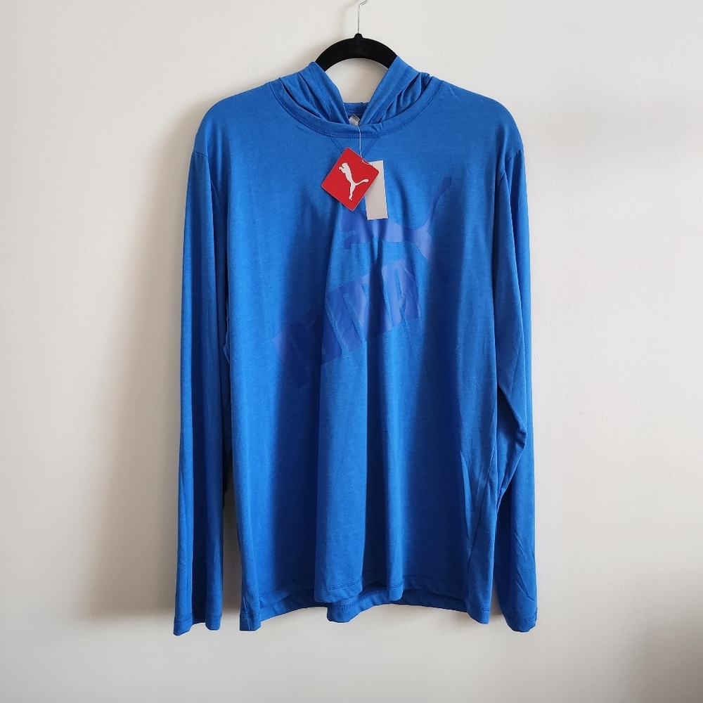 PUMA I NWT XL Blue Hoodie